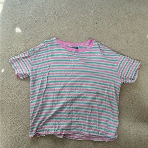 Stripped Oversized T-shirt
